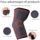 thumbnail image 3 of Protector de codo deportivo de verano para correr, ciclismo, baloncesto, fútbol, deportes al aire libre, protector de codo anticolisión de nailon tejido, 3 of 5