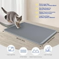 thumbnail image 6 of FL Silicone Cat Litter Mat for Litter Box - Large 31" x 23" Waterproof Litter Trapping Mat, Non-Slip, Durable, 6 of 8