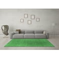 thumbnail image 3 of Ahgly Company Indoor Rectangle Oriental Emerald Green Industrial Area Rugs, 7' x 10', 3 of 4