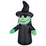 Inflatable 4' Outdoor Witch Yard Decoration