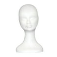 thumbnail image 1 of HILABEE Foam Head Foam Mannequin Head Display Display Head Smooth Manikin Foam B, 1 of 7