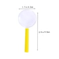thumbnail image 3 of Miangastore 11pcs Children Teaching Magnifying Glasses Observation Magnifiers (Random Color), 3 of 8