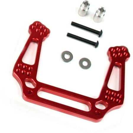 Shock Tower Shim - Alloy Front Shock Tower for Traxxas Rustler, 1:10, Red