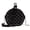 Black, variant on Yellow Round Shape PU Leather Crossbody Handbag for Daily Use