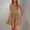 Khaki, variant on Sundress Spring Dresses for Women 2025 White Mini Bubble Skirt Dress Sleeveless Solid Dresses