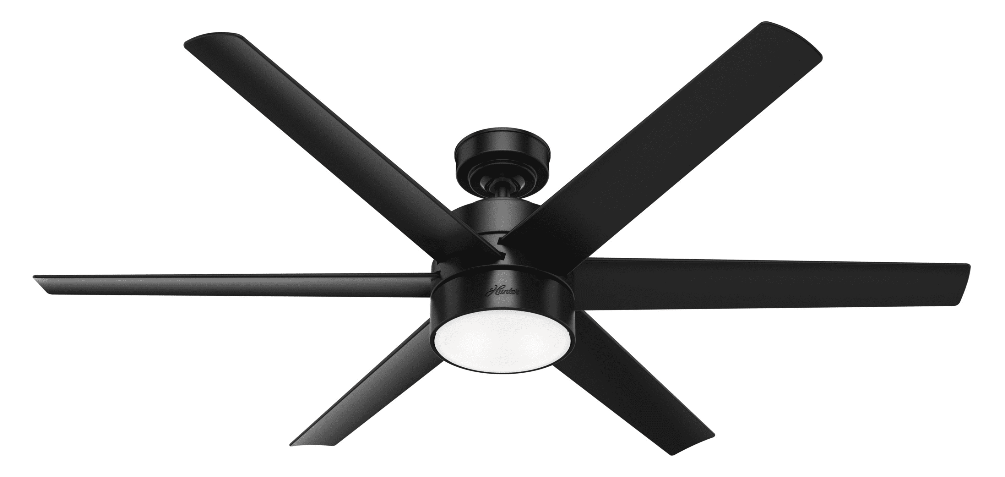 Shop 60in Solaria Ceiling Fan in Matte Black with LED Light Kit from Walmart on Openhaus