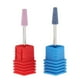 thumbnail image 2 of Juego de 2 brocas de diamante para uñas, lima de uñas acrílica profesional Rosa + azul, 2 of 6