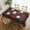 3, variant on Rectangle Table Cloth, Clan Macpherson Dress Tartan Black and White Plaid Resistant Washable Tablecloth Decorative Table Cover for Dining, Indoor and Outdoor