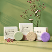 Nature Skin Shop 2-in-1 Moisturizing Shampoo and Conditioner Bar, Hydrating Solid Cleanser & Conditioner for Dry Hair, Sulfate-Free