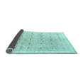 thumbnail image 2 of Ahgly Company Indoor Rectangle Abstract Light Blue Contemporary Area Rugs, 8' x 12', 2 of 4