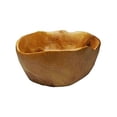 thumbnail image 3 of THY COLLECTIBLES Wooden Deep Bowl Handmade Storage Natural Root Wood Crafts Bowl Fruit Salad Serving Bowls (Large 11"-13"), 3 of 4