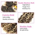 thumbnail image 3 of Extensiones de cabello NiegMeag Blonde Deep Wave 3 paquetes 22-26, 3 of 6