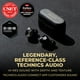 thumbnail image 2 of Technics Premium Hi-Fi True Wireless Bluetooth Earbuds with Advanced Noise Cancelling, 3 Device Multipoint Connectivity, Wireless Charging, Hi-Res Audio + Enhanced Calling - EAH-AZ80-K (Black), 2 of 5