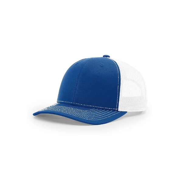 Gorra de béisbol Richardson 112 Trucker OSFA Royal/Blanca