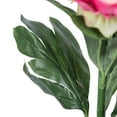 thumbnail image 4 of Vickerman 24" Artificial Pink Peony Stem, Set of 3, 4 of 8