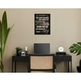 thumbnail image 4 of Brown Inspirational Wall Art Office Decor, Rustic Motivational Wrapped Canvas Art Prints for Bedroom | Living Room | Office | Classroom, 12x16 Inch, 4 of 6
