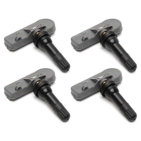 TPMS Sensor GM, 4-Pack Tire Pressure Monitoring System Sensor Replacement for GM Chevy GMC Cadillac Buick, 315MHz OE Replaces for 13586335 13581558 13598771 13598772
