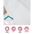 thumbnail image 6 of Teal Blue Ombre Kitchen Dish Towels for Drying Dishes Set of 4, Modern Abstract Gradient Art Waffle Weave Microfiber Hand Tea Bathroom Towels Quick Dry & Absorbent Towel 15.7x23.6, 6 of 7