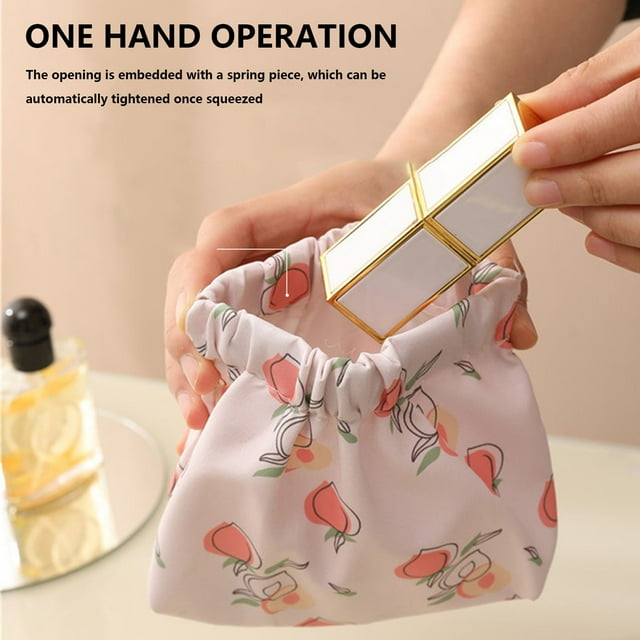 PRETXORVE Shrapnel Printing Storage Carry Key Lipstick Mini Storage Coin Purse