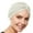 Ivony, variant on Beemo Womens Swim Cap Bathing Turban-Polyester Twisted Pleated Turban Head Cover White