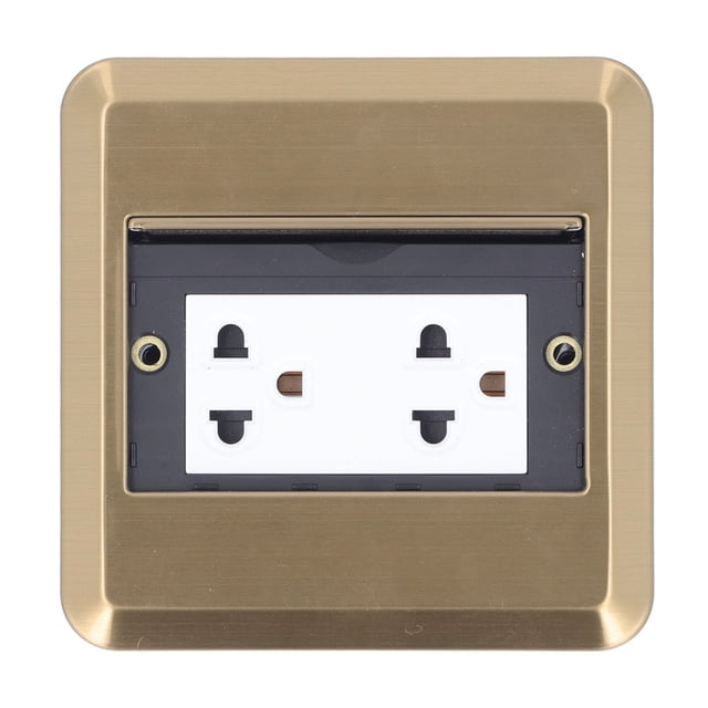 Tomacorriente Eléctrico De Piso ANGGREK Acero Inoxidable AC250V Resistente A Altas Temperaturas