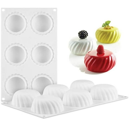 

Shape Silicone Cake Mold Muffin Chocolate Cookie Baking Mould Decor