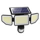 thumbnail image 1 of Luces solares de seguridad para exteriores Onforu 4500LM, 3 cabezales IP65, 1 of 8