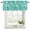 Teal, variant on 2 Pack Valances for Window, Rustic Coastal Short Curtains for Kitchen Bedroom Living Room, Sea Nautical Summer Beach Starfish Coral Rod Pocket Small Window Treatment Valance Drapes 54 x 18 Inch