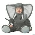 thumbnail image 3 of InCharacter Costumes Lil Elephant Fancy-Dress Costume for Babies with Zippered Bodysuit, 0-6 Months, 3 of 3