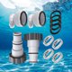 thumbnail image 3 of Kit de adaptador de manguera Wdftyju para piscina piezas de repuesto de bomba roscada, 3 of 9