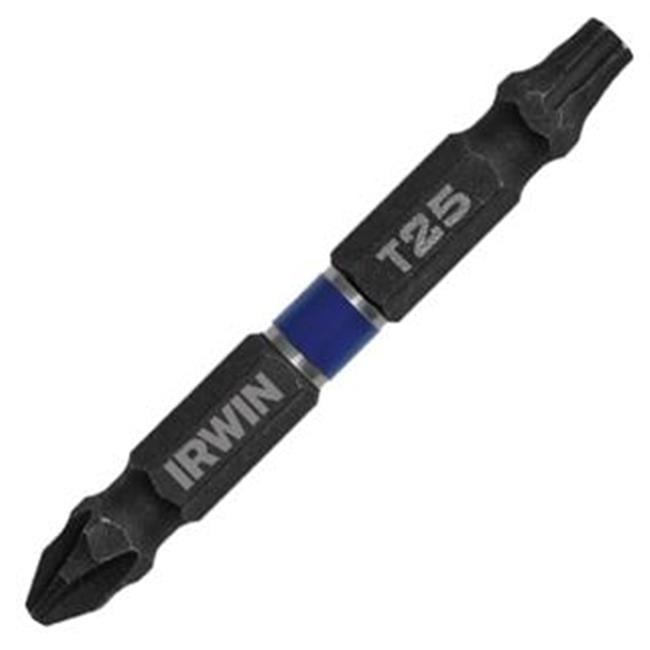 Irwin Unibit Series T25 Torx 2 Phillips Double Ended Bits 4 in. Pack