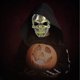 thumbnail image 1 of Cubierta de cara LED de Halloween ANGGREK calavera aterradora iluminada PVC transpirable, 1 of 8