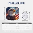 thumbnail image 3 of Gukieu Bald Eagle Pilot Print Car Windshield Sun Visor, Foldable Anti-UV Car Sun Visor Suitable for Vans, Trucks Car Accessories-Medium, 3 of 6