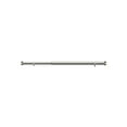 thumbnail image 3 of Linen Avenue End Cap Single Window Curtain Rod Set, 28 to 48-inch, Matte Black, 3 of 4