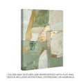 thumbnail image 2 of Sage Green Boho Elegant Abstract Canvas Wall Art by Art Remedy, Gallery Wrapped, 20"x30", 2 of 8