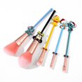 thumbnail image 3 of E ChristmasJuego de brochas de maquillaje Stitch, 5 piezas de brochas de maquillaje cosméticas con tema navideño de puntada creativa, juegos de brochas de sombra de ojos de base si, 3 of 4