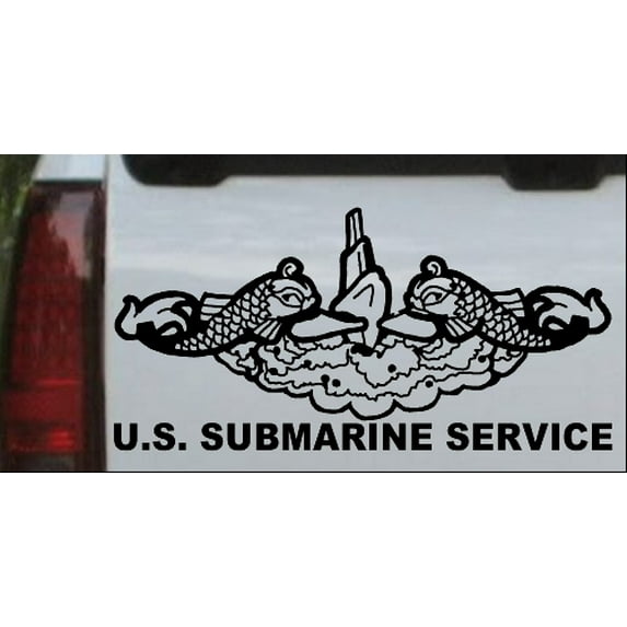 U.S. SUBMARINE SERVICE Car or Truck Window Decal Sticker