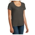 thumbnail image 5 of Mafoose Womens Flex Scoop Neck Female T-Shirt Heathered Charcoal XS, 5 of 7