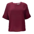 thumbnail image 1 of GEORGE G BLUSA CUELLO REDONDO MC BASICA POLI, 1 of 4