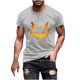 thumbnail image 2 of Blusas y camisas de manga corta y cuello redondo para hombre. Blusas/camisetas de manga corta con cuello redondo y estampado de Halloween para hombre. Blusa para hombre., 2 of 5