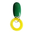 thumbnail image 2 of Portable Dog Button Clicker Sound Trainer Pet Training Tool Wrist Band Accessory, 2 of 2