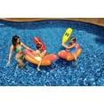thumbnail image 4 of SWIMLINE Inflatable Joust Set â Pool Battle Game with Ride-On Floats & Boppers, Hotdog, Ketchup & Mustard, Brown, Red, Yellow, 4 of 4