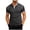 Dark Gray, variant on Mens Henley Shirts Short Sleeve Button Down Athletic Workout Tee Casual Lightweight Gym Summer Pullover Tops for Men Dark Gray S