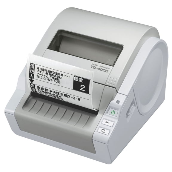Restored Brother TD-4000 Professional Direct Thermal Label Printer, USB, High-Resolution Monochrome Printing (Refurbished)