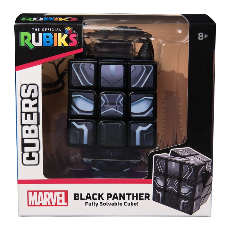 Rubiks Cube Black Panther Cuber Marvel Collectible Puzzle