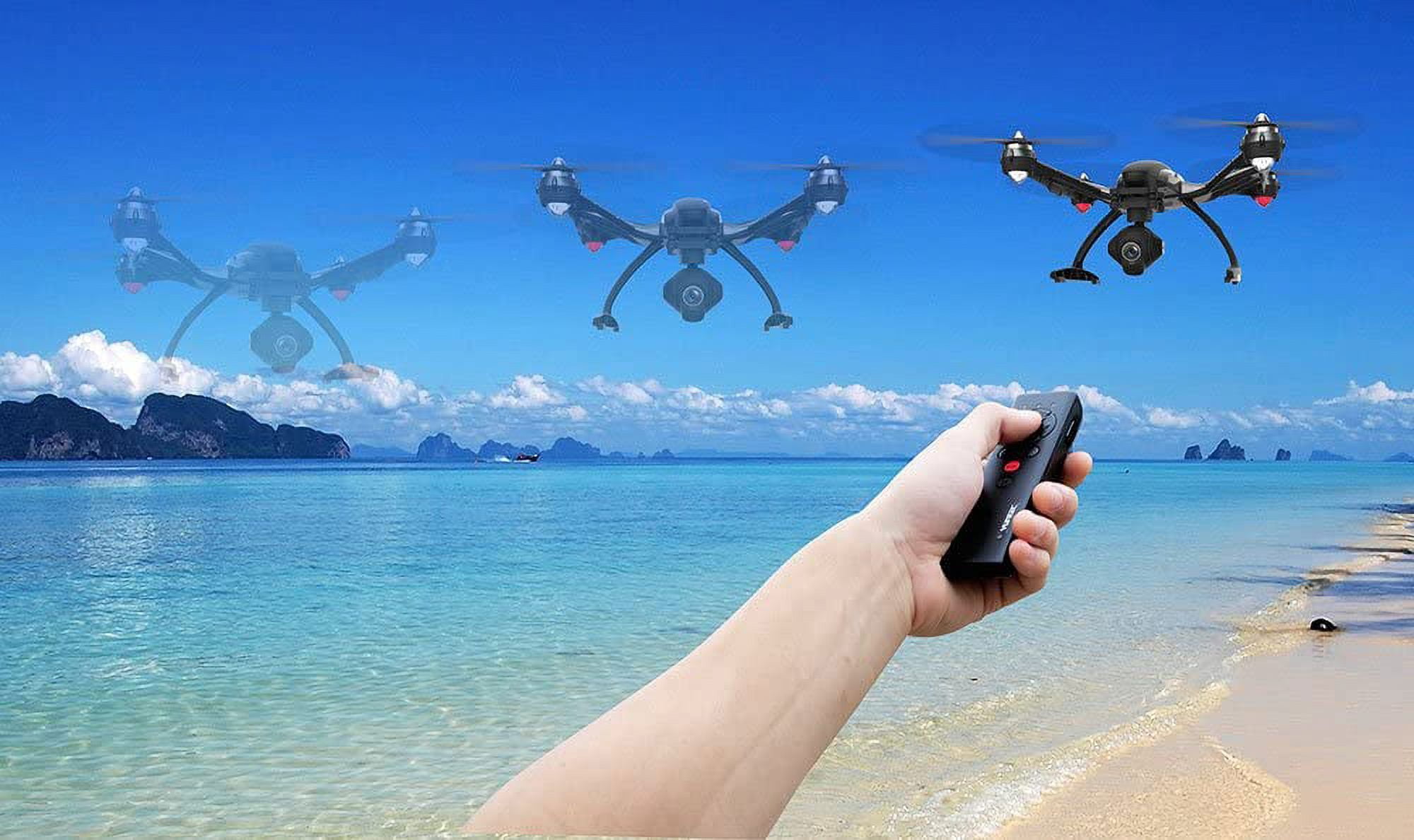 Restored Premium Yuneec YUNWZD Wizard Wand Remote for Typhoon Quadcopter Drone (Black)- (Refurbished)