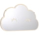 thumbnail image 1 of 1 pieza de pegatinas de pared de espejo acrílico para habitación de niños, pegatina de pared con forma de nube para espejo, 1 of 6