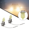 thumbnail image 1 of Yimiti 2Pc H3 55W Car Halogen Headlight Bulbs Yellow Auto Fog Light Replacement Part, 1 of 9