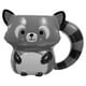 thumbnail image 1 of Preciosa taza de café, taza de cerámica con forma de mapache, taza de agua de cerámica, taza de agua, taza de capuchino, regalo, 1 of 7