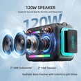 thumbnail image 2 of Altavoz Bluetooth ZEALOT 120W inalámbrico IPX6 impermeable, 2 of 9